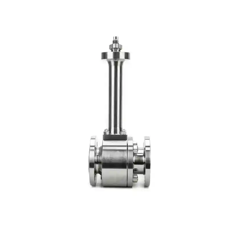 Cryogenic Ball Valve with flanged ends