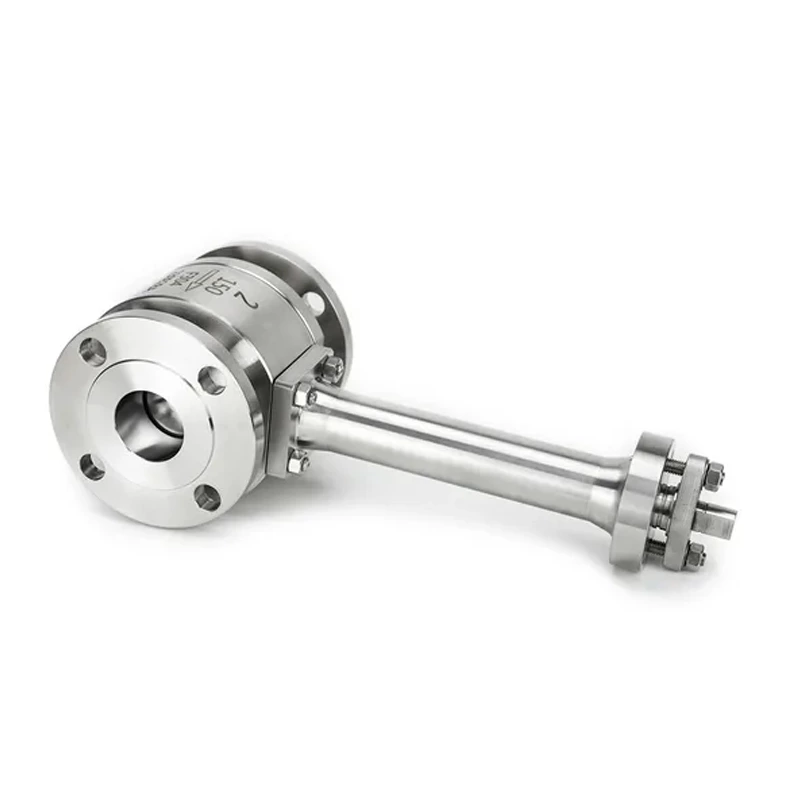 Cryogenic Ball Valve with flanged ends