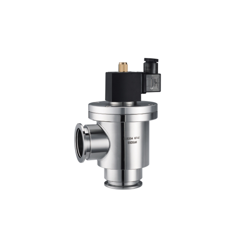 KF Electromagnetic High Vacuum Angle Valves
