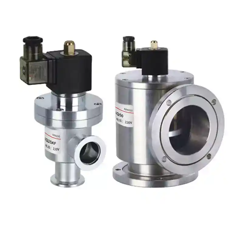 CF Electromagnetic High Vacuum Angle Valves