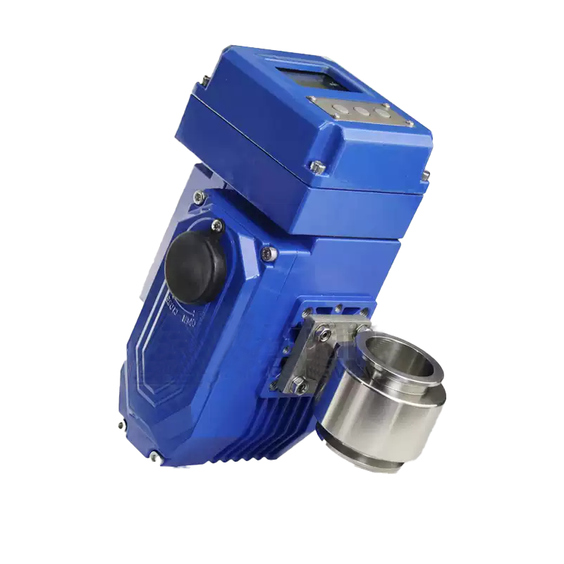 KF Flange Electric Actuated High Vacuum Butterfly Valves