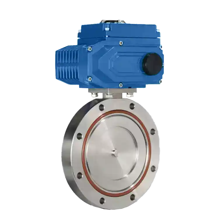 Electric Actuated High Vacuum Butterfly Valves