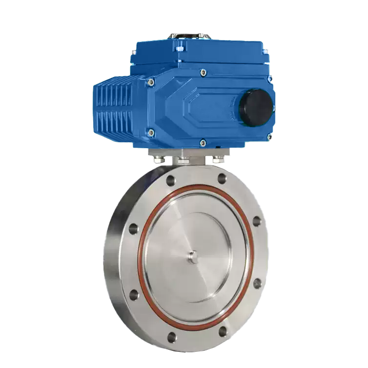 Electric Actuated High Vacuum Butterfly Valves
