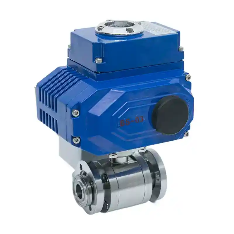 Electric Actuated High Vacuum Ball Valves