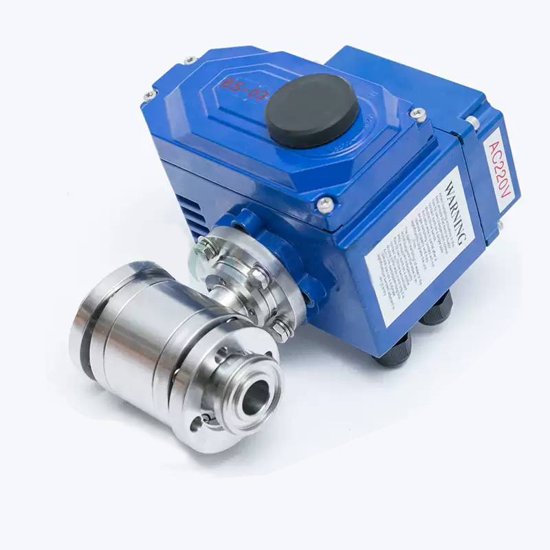 Electric Actuated High Vacuum Ball Valves