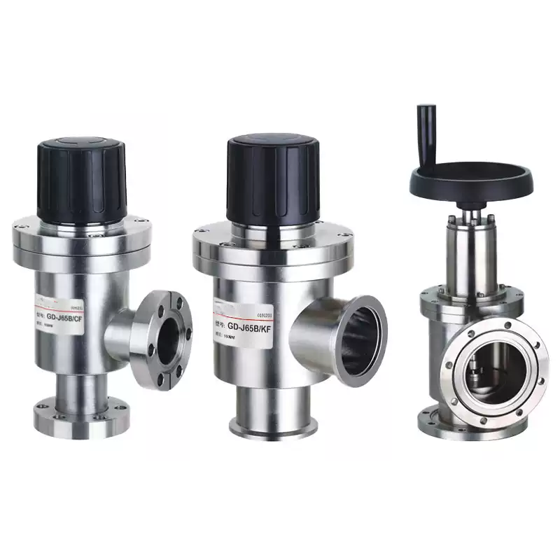 KF Flange High Vacuum Angle Valves