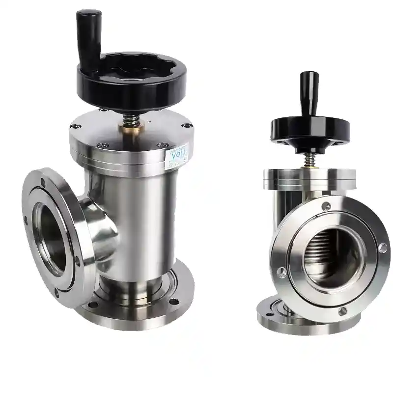 CF Flange High Vacuum Angle Valves