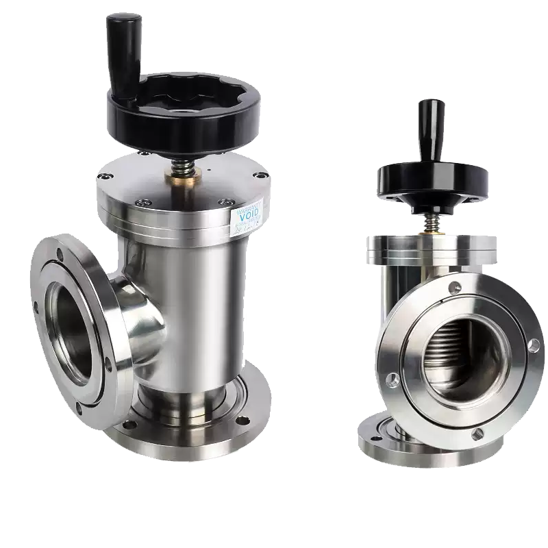 CF Flange High Vacuum Angle Valves