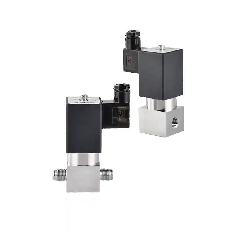High Vacuum Solenoid Valves