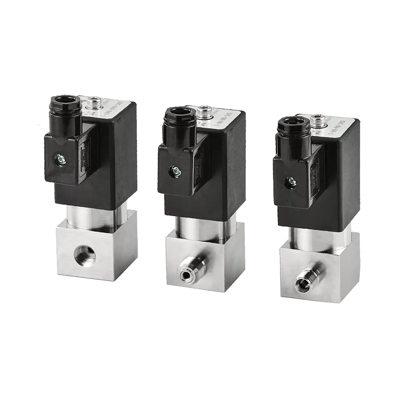 High Vacuum Solenoid Valves