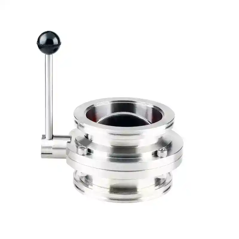 KF Flange Manual High Vacuum Butterfly Valves