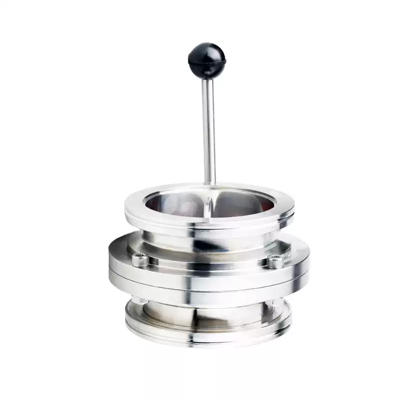 KF Flange Manual High Vacuum Butterfly Valves
