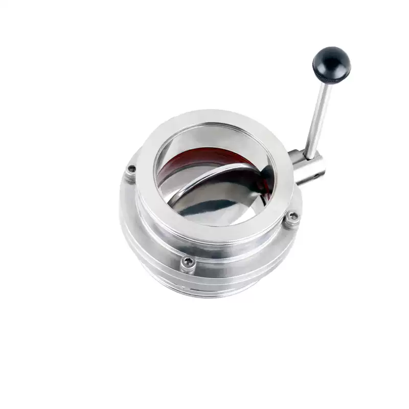 KF Flange Manual High Vacuum Butterfly Valves