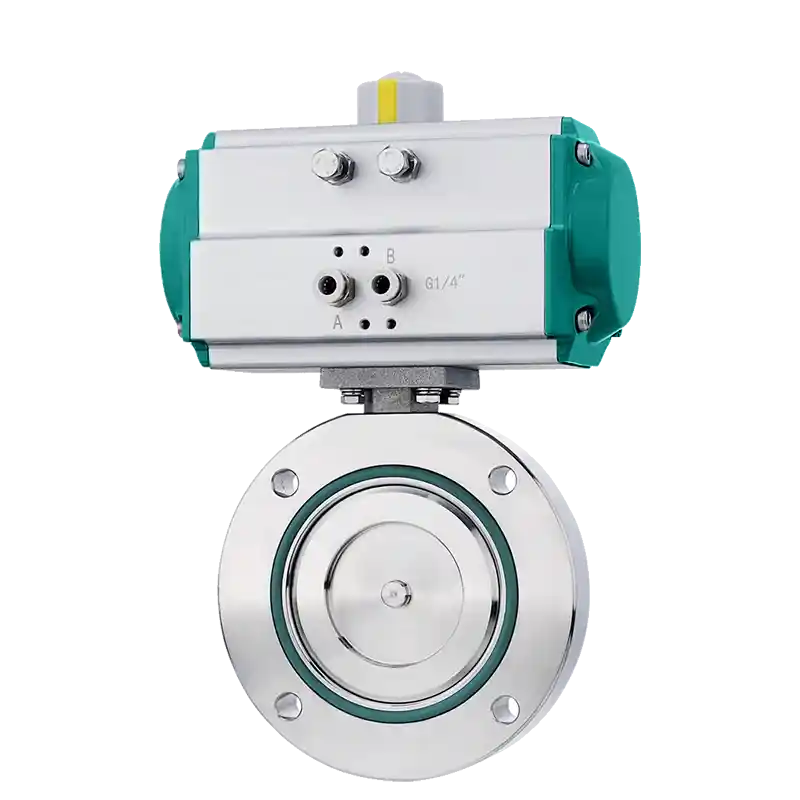 Pneumatic High Vacuum Butterfly Valves