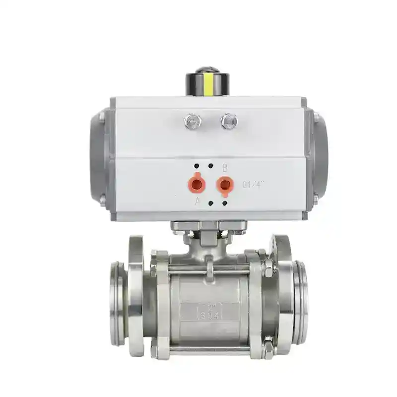 Pneumatic High Vacuum Ball Valves