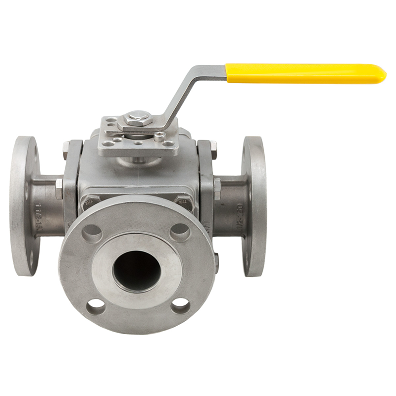 4-Way Flanged Ball Valves