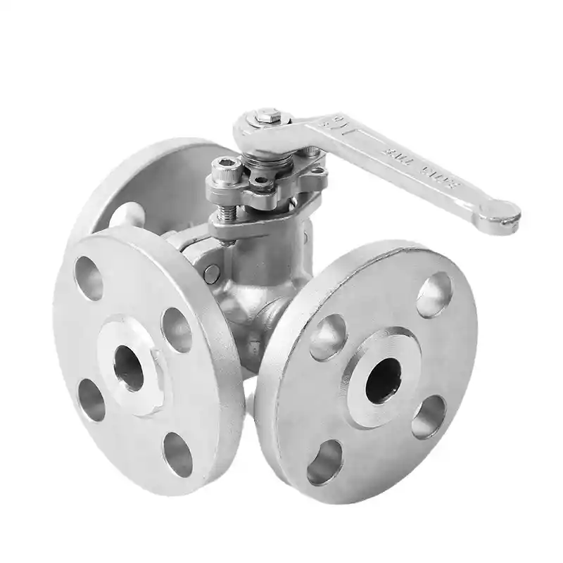 3-Way Flanged Ball Valves