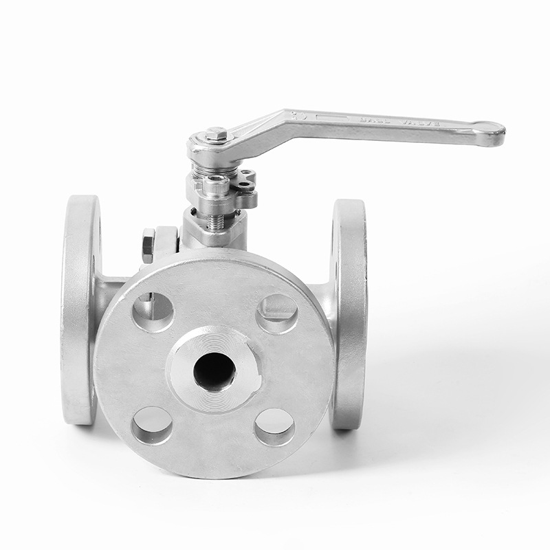 3-Way Flanged Ball Valves