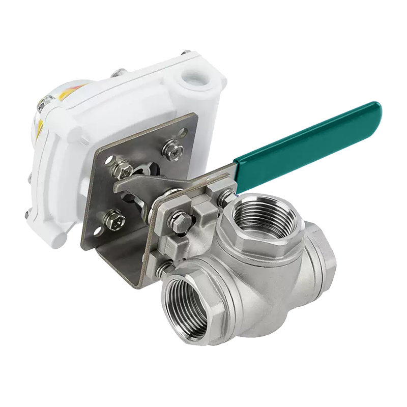 Manual 3-Way Ball Valve with Signal Feedback