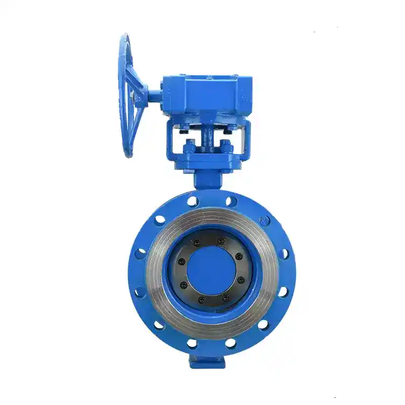 Tri-Eccentric Double-Side Pressure Metal Hard Seal Butterfly Valves