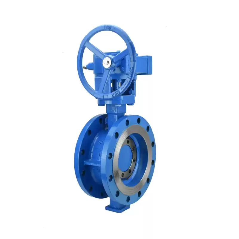 Tri-Eccentric Double-Side Pressure Metal Hard Seal Butterfly Valves