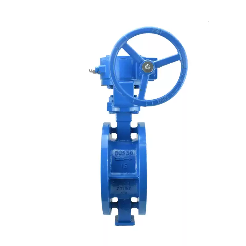Tri-Eccentric Double-Side Pressure Metal Hard Seal Butterfly Valves