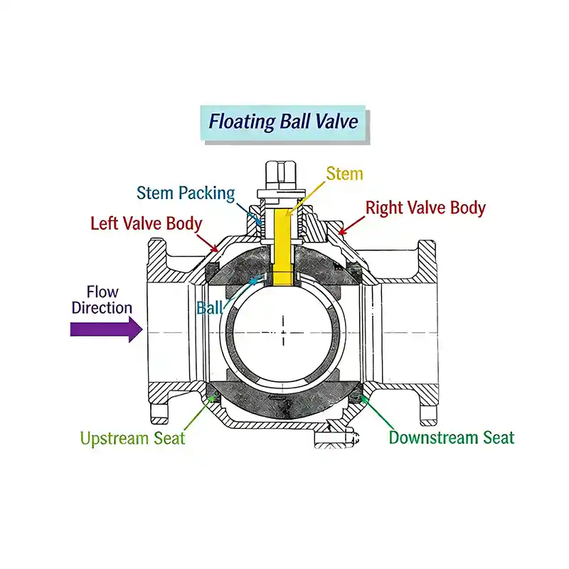 Trunnion-Mounted Ball Valves VS Floating Ball Valves