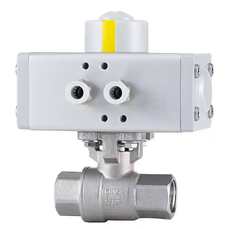Pneumatic 2-Piece Ball Valves