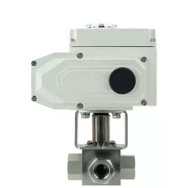 Electric Actuated High-Pressure 3-Way Ball Valves
