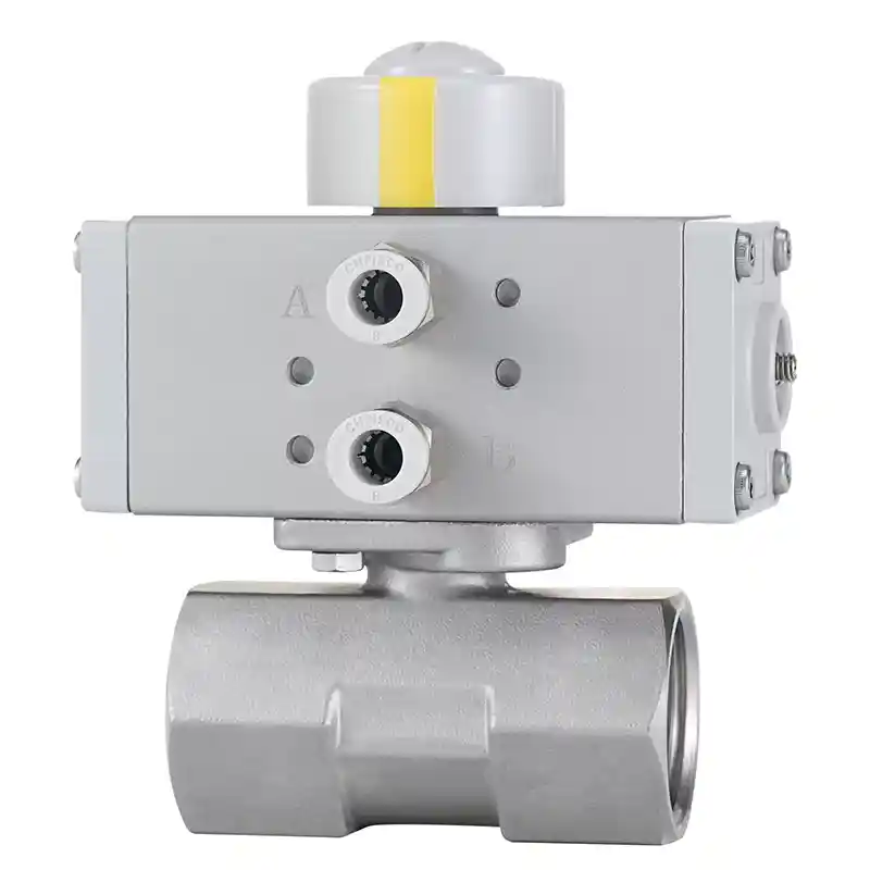 Pneumatic 1-Piece Ball Valves