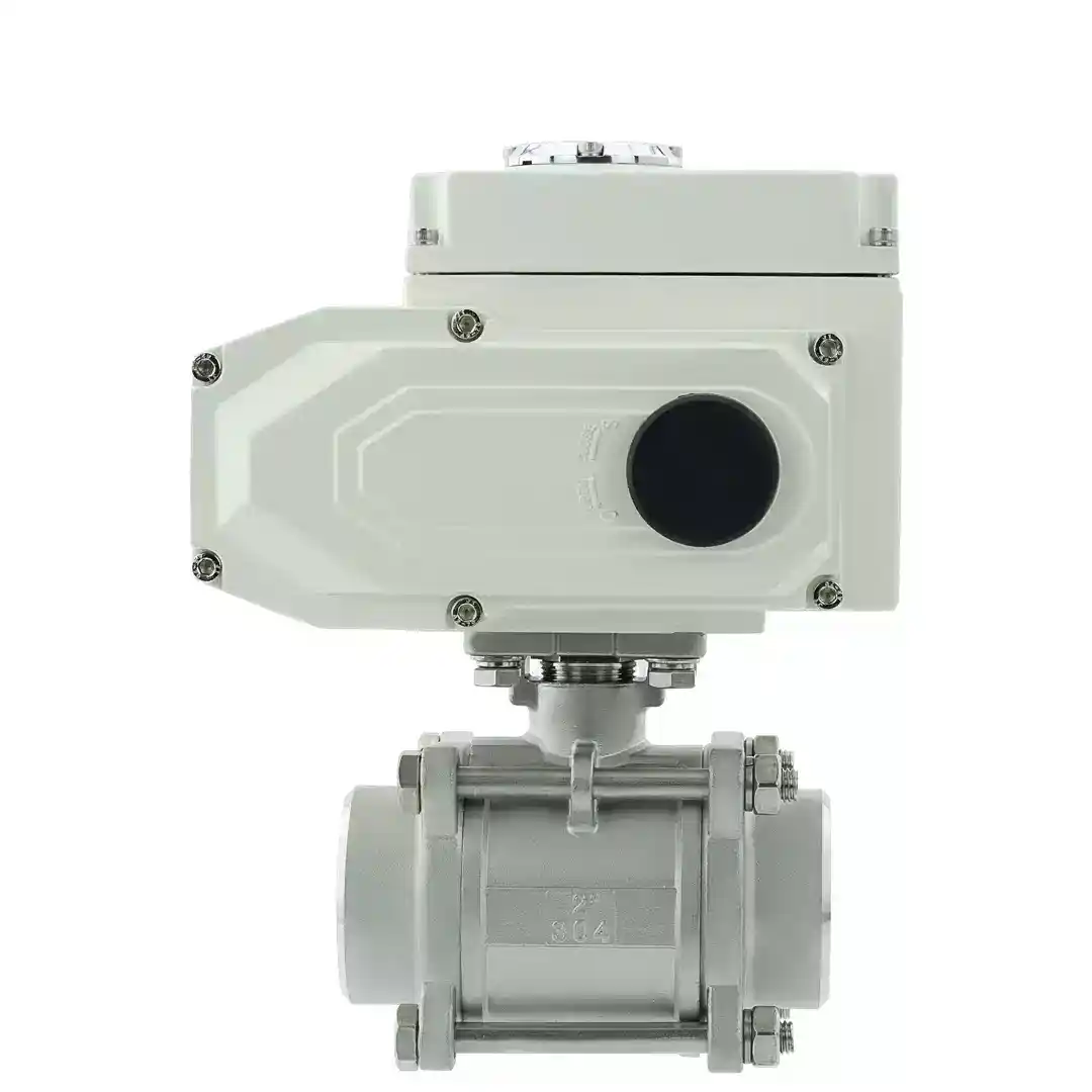 Electric Actuated 3-Piece Welded Ball Valves