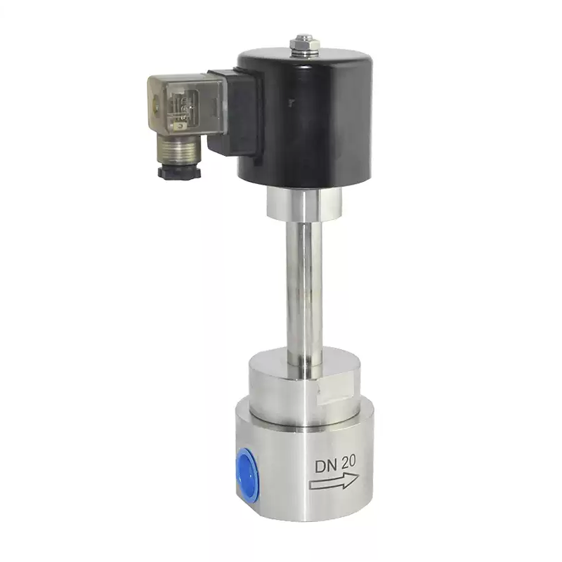 Cryogenic and High-Pressure Solenoid Valve