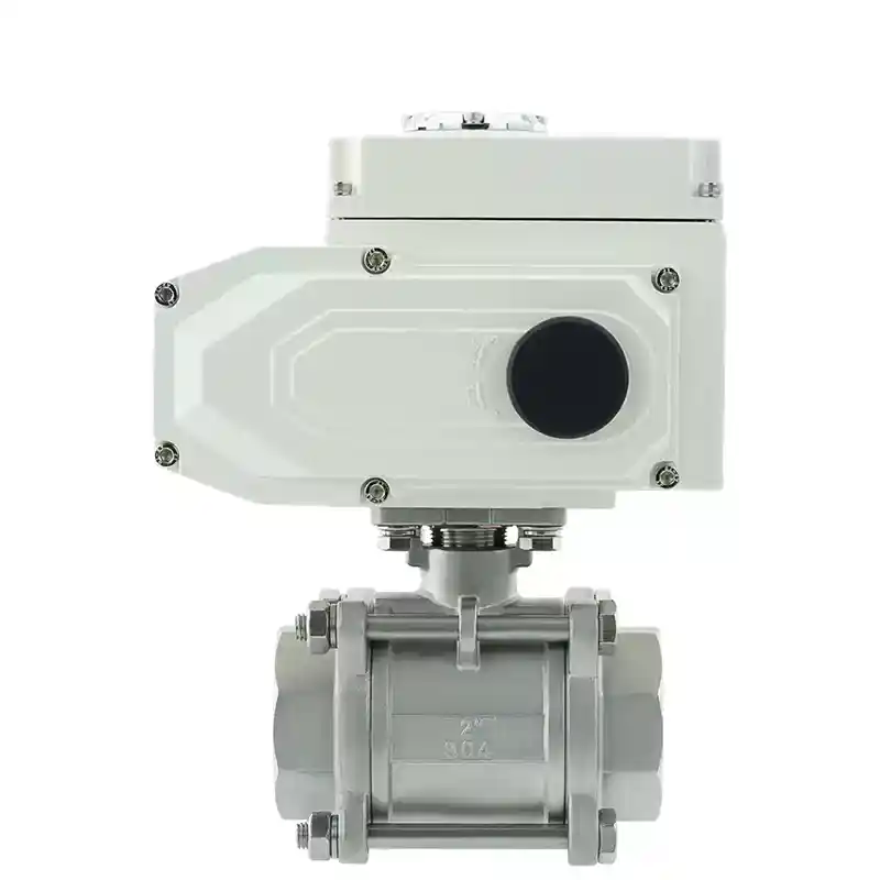 Electric Actuated 3-Piece Ball Valves