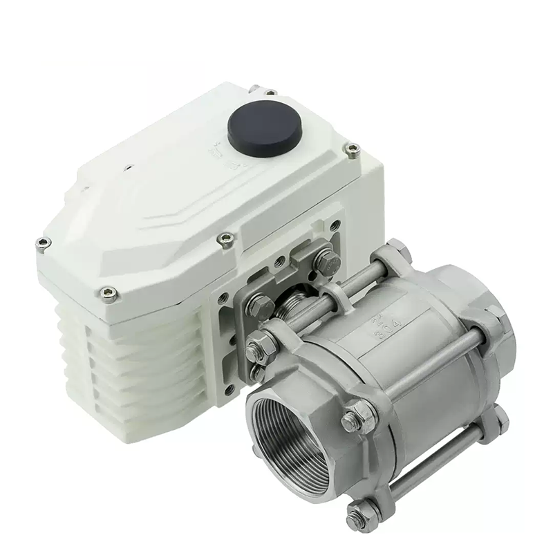 Electric Actuated 3-Piece Ball Valve