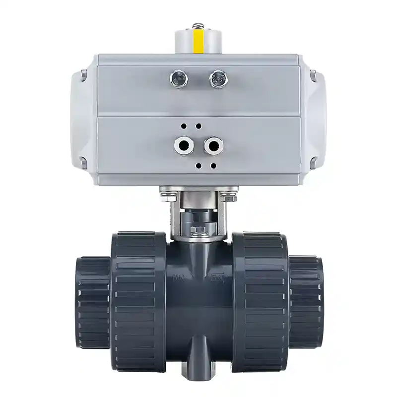 Pneumatic Plastic Ball Valves