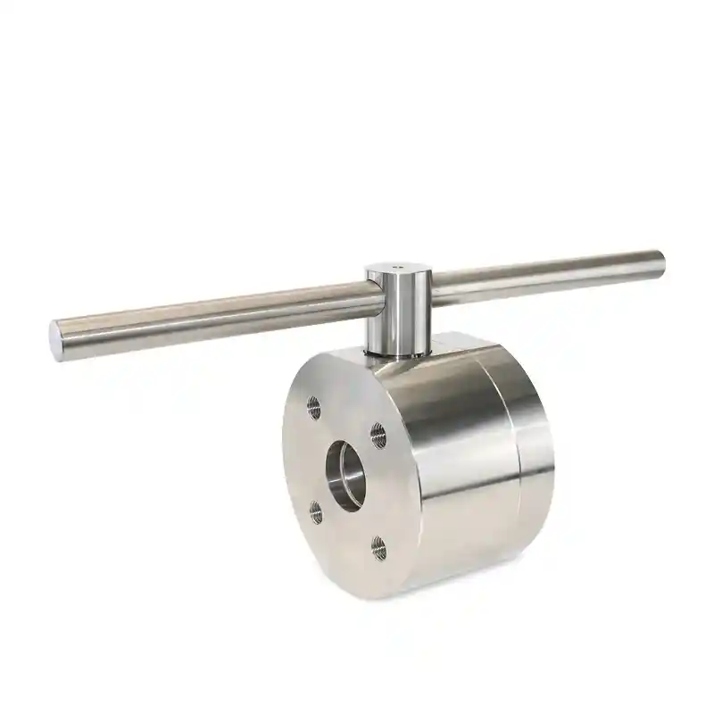High-Pressure Ball Valve with SAE Flange Connections