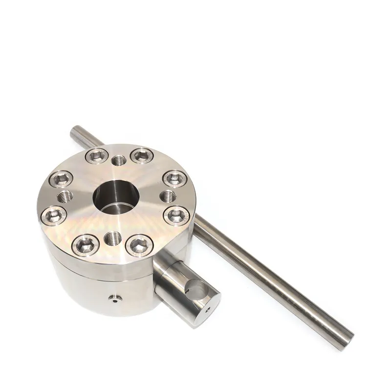 High-Pressure Ball Valve with SAE Flange Connections