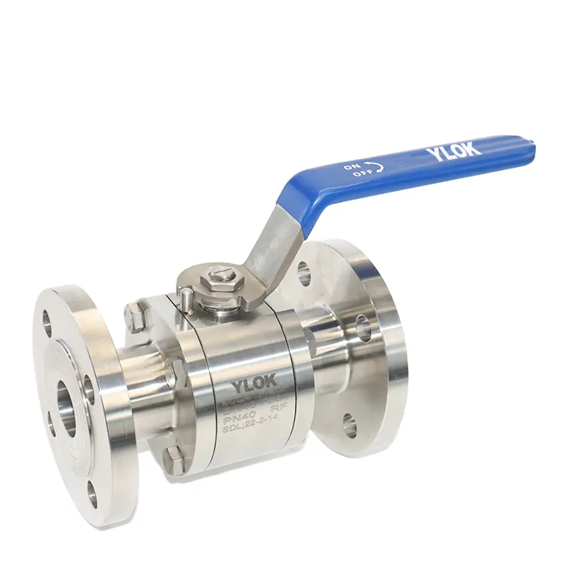 Electric Actuated High-Pressure Ball Valves with Flanged Ends
