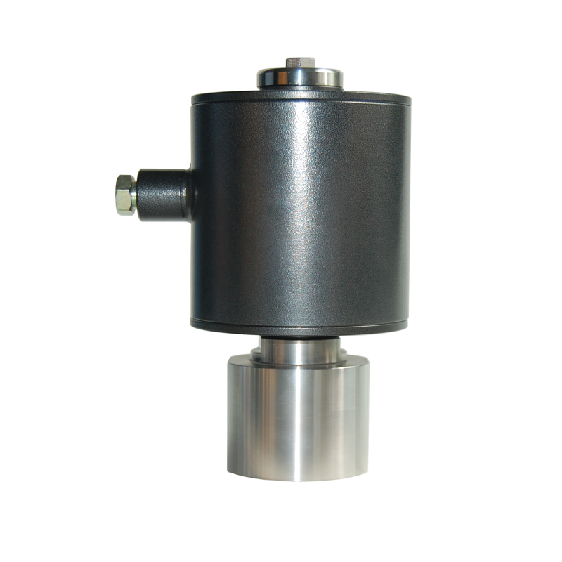 Electromagnetic solenoid valve for gas made of stainless steel material