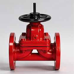 Rubber Lined Diaphragm Valve