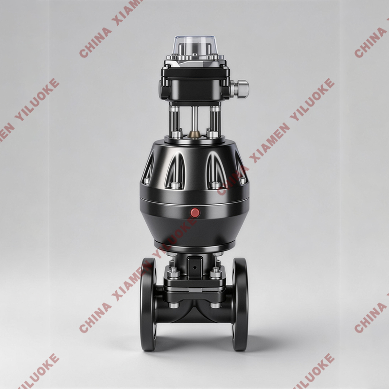 Pneumatic Actuated Rubber Lined Diaphragm Valve